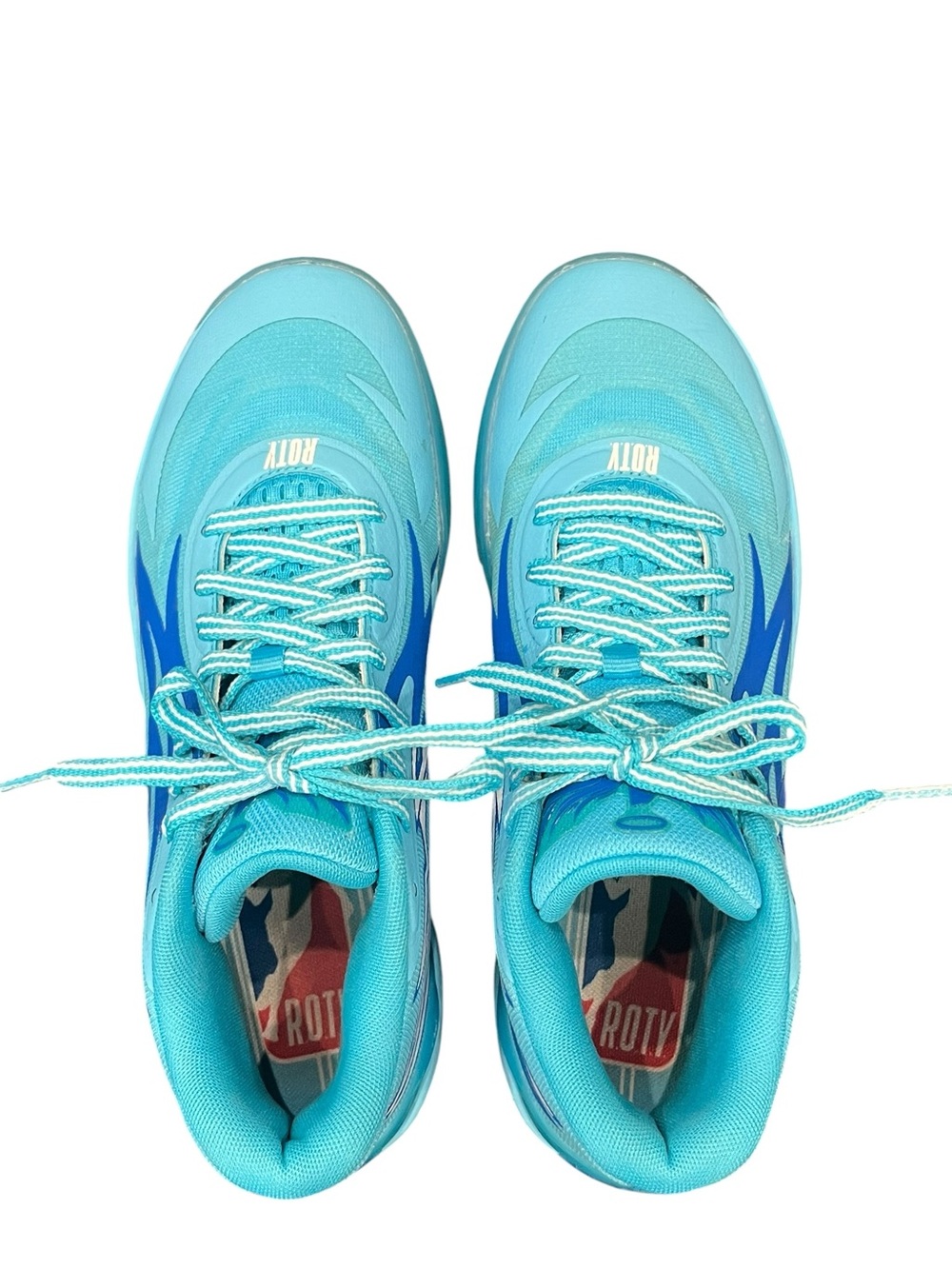 Puma MB.02 “Rookie of the Year” 2022 Men's LaMelo Ball ROTY Ultra Blue Atoll 9 - Picture 4 of 9